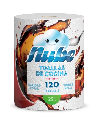 Imagen producto Nube Paper Towel 3Ply x 120 x 1 roll 1