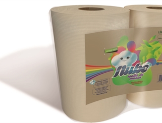 Producto Nube Natural Hand Towel Roll 100 meters Two Ply x 2 rolls Unibol