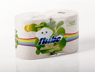 Producto Nube Multipurpose Towel Two Ply  100 meters Unibol