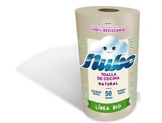 Producto Nube Natural Paper Towel 2 ply x 50 x 1 roll Unibol