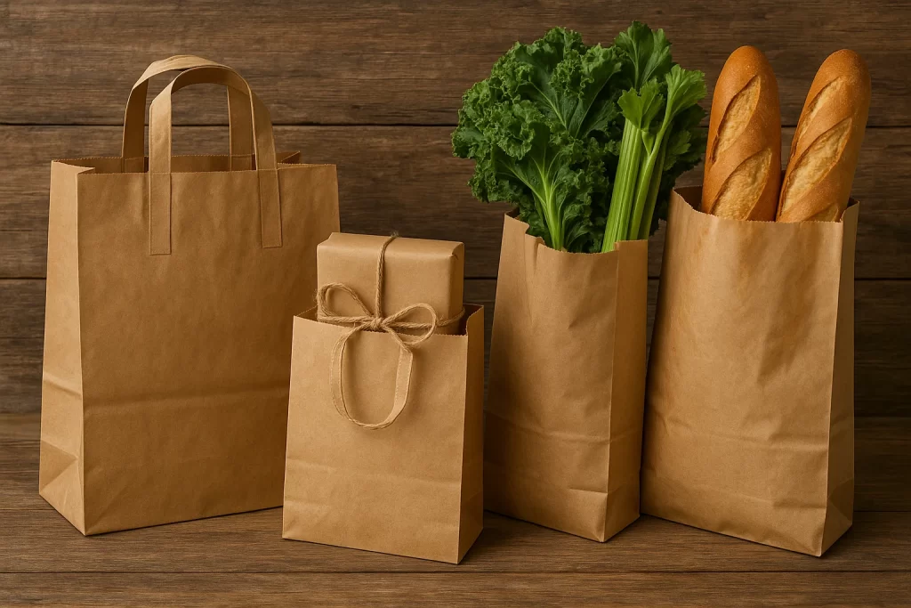 Bolsas de papel kraft